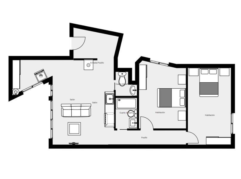 Alameda Colon By Hdc Apartments Malaga Zewnętrze zdjęcie